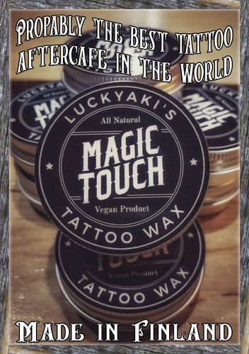 LuckyAki's Magic Touch Tattoo Aftercare Wax