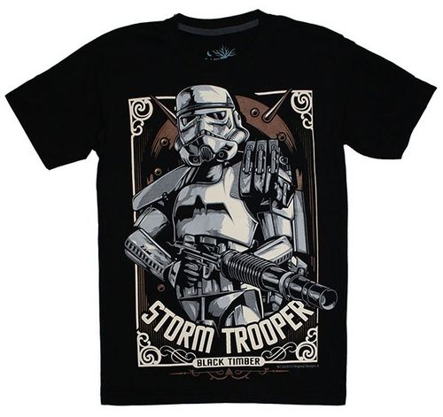 Black Timber Storm Trooper T-Shirt